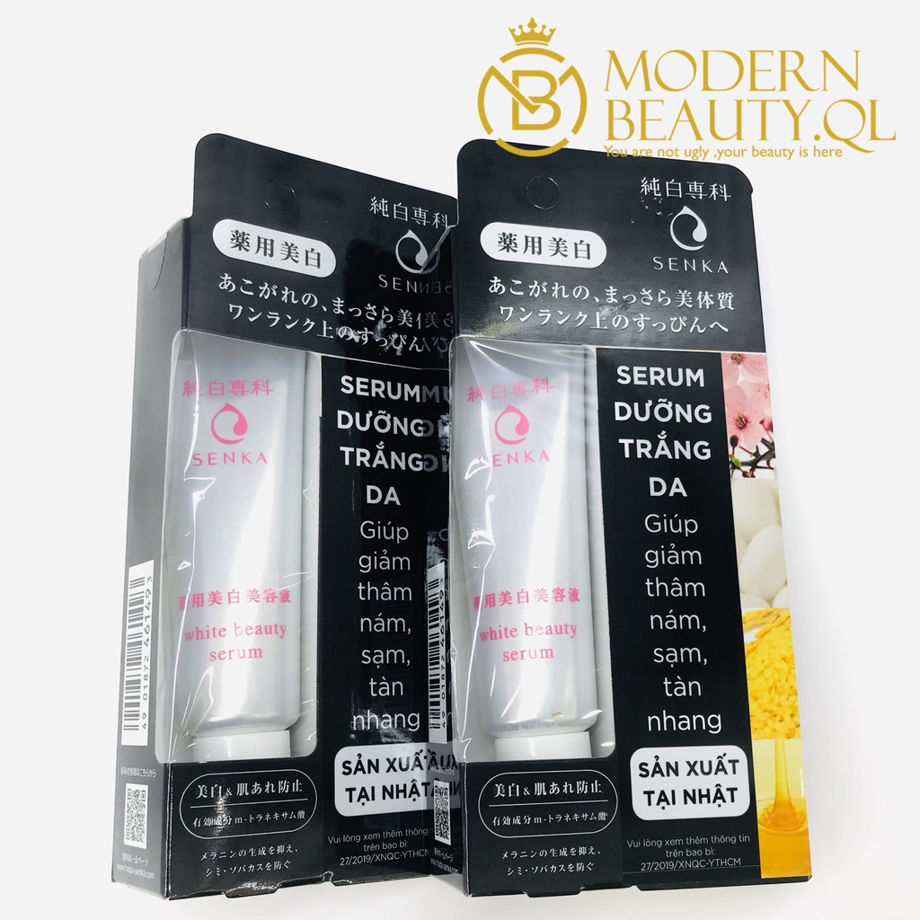 CHÍNH HÃNG: Tinh Chất Senka Dưỡng Sáng Da, Mờ Thâm Sạm 35g