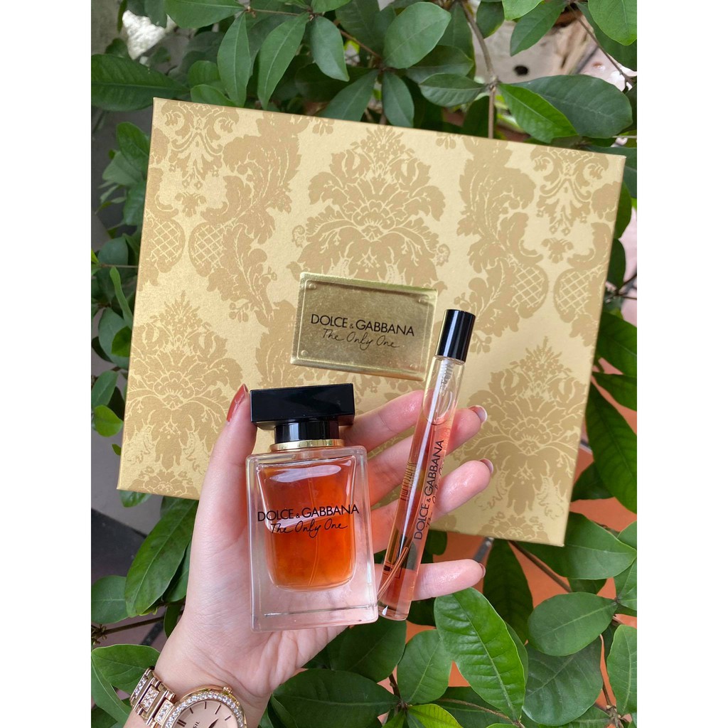Set nước hoa Dolce & Gabbana The Only One Woman EDP 30ml + EDP 10ml