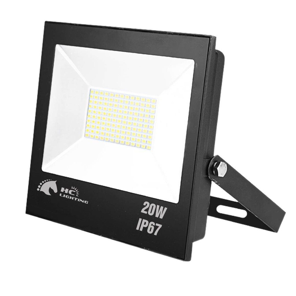 ĐÈN PHA LED APPLE 20W chống nước IP67 đủ công suất TIẾT KIỆM ĐIỆN siêu sáng 6500k+3000k