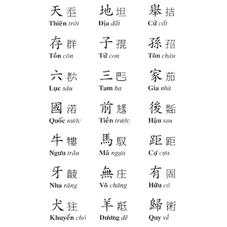 Sách - Tam Thiên Tự ( Đoàn Trung Còn )