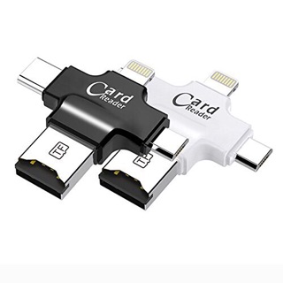 Đầu đọc thẻ nhớ Micro SD 4 in 1 cho iphone vad android