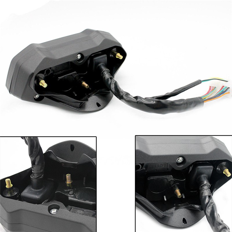 Đồng Hồ Đo Tốc Độ Hiển Thị Lcd Kỹ Thuật Số Cho Xe Máy