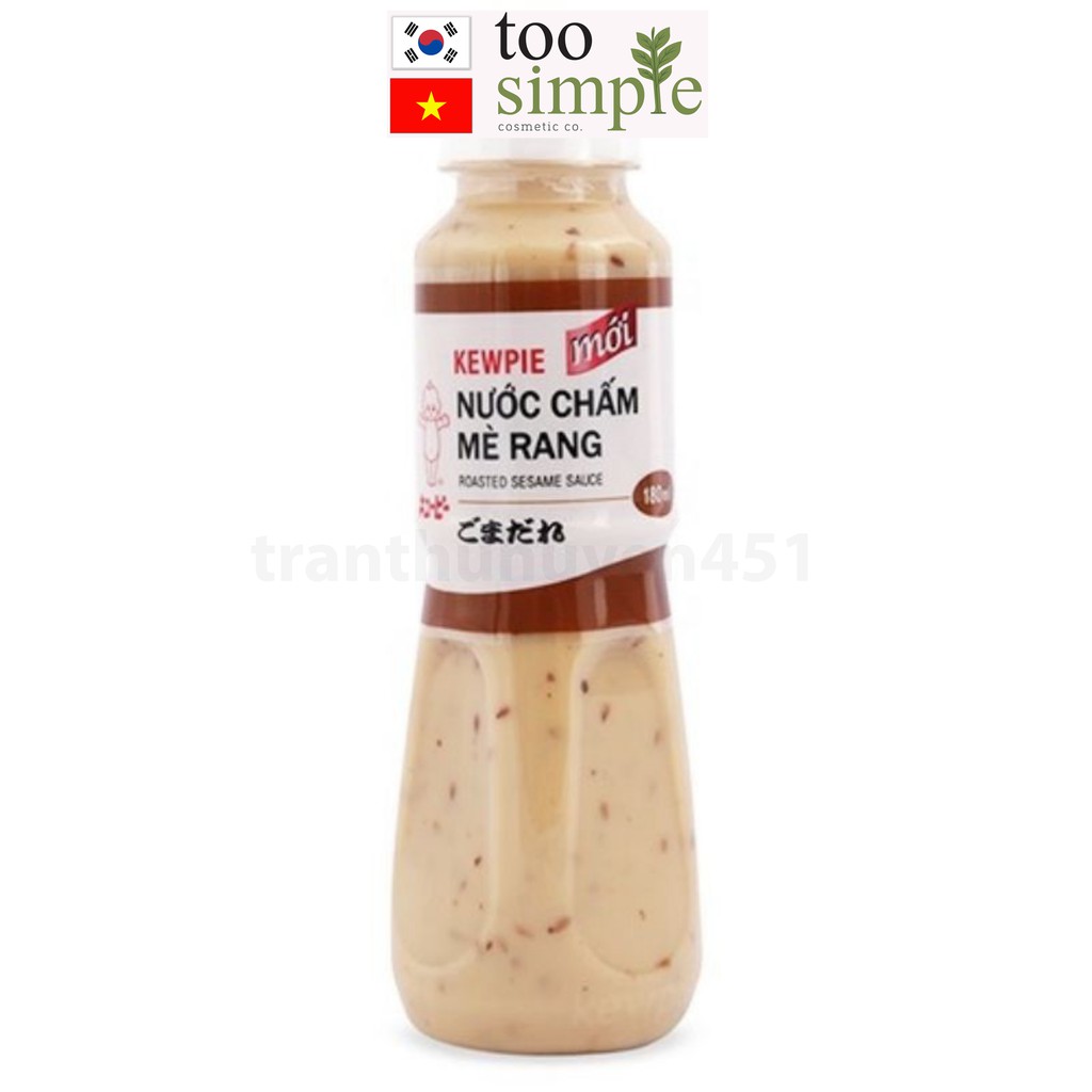 Sốt mè rang Kewpie chai 180 ml