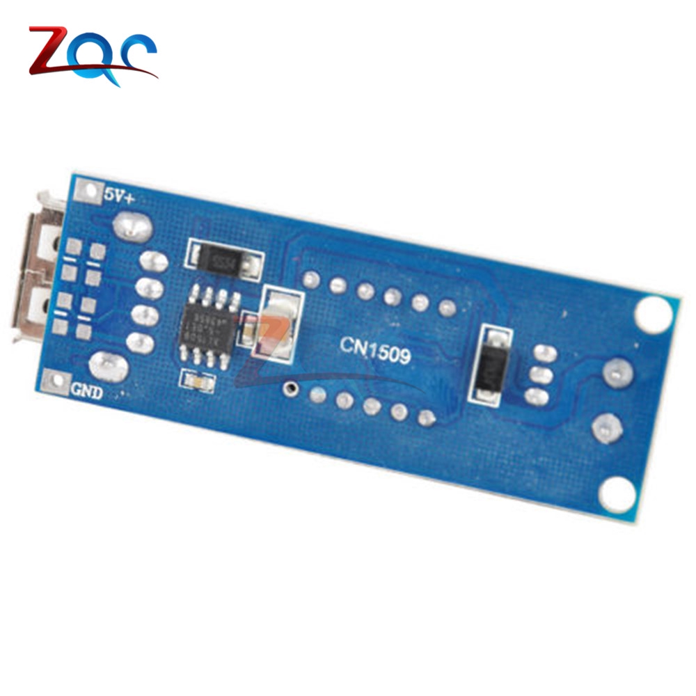 Thiết bị đo điều chỉnh điện áp sạc USB có đèn LED DC-DC 4.5-4.0V tới 5V 2A