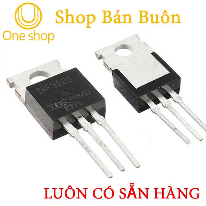 Combo 2 Con IRF3205 MOSFET 55V/110A/200W TO-220 N-CH