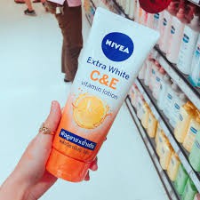 DƯỠNG THỂ NIVEA EXTRA WHITE VITAMIN C&E THÁI LAN 320ML chuẩn thái lan