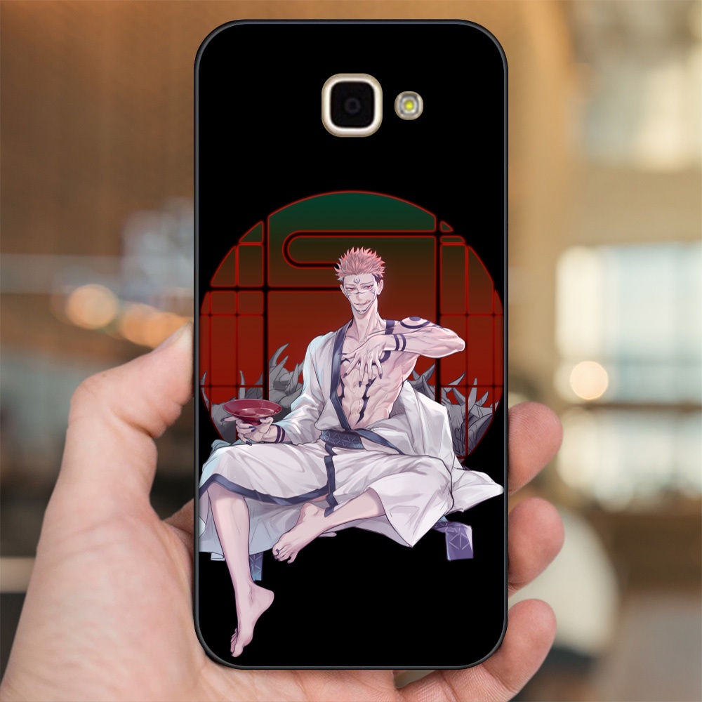 Ốp lưng Samsung A9 Pro viền đen in hình Yuji Jujutsu Kaisen