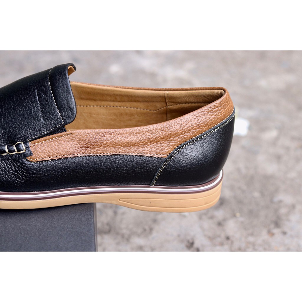 Giày lười nam da bò Clark grand - giày nhập khẩu Thái Lan Full hộp , mã sản phẩm CL05