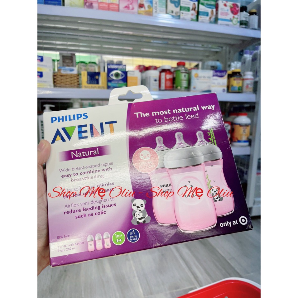 [ BÁN LẺ ] Bình sữa Philips AVENT 260ml