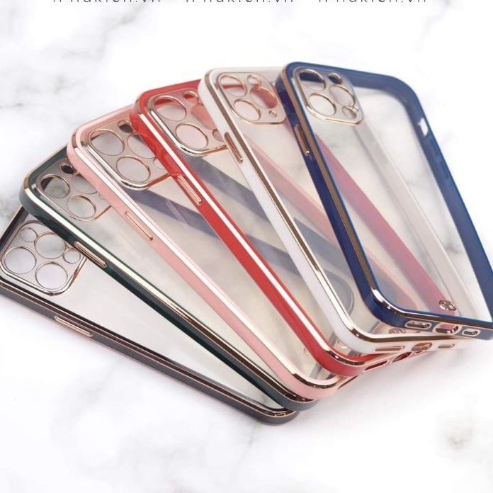 ốp likgus iphone 13 pro max 13 pro 13 dẻo kẻ chỉ viền vàng bảo vệ camera siêu hot