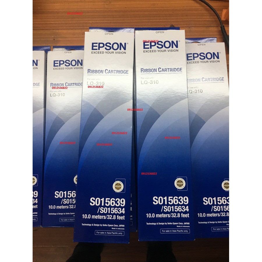 Băng mực in ruy băng ribbon EPSON LQ 310/LQ 300 chính hãng