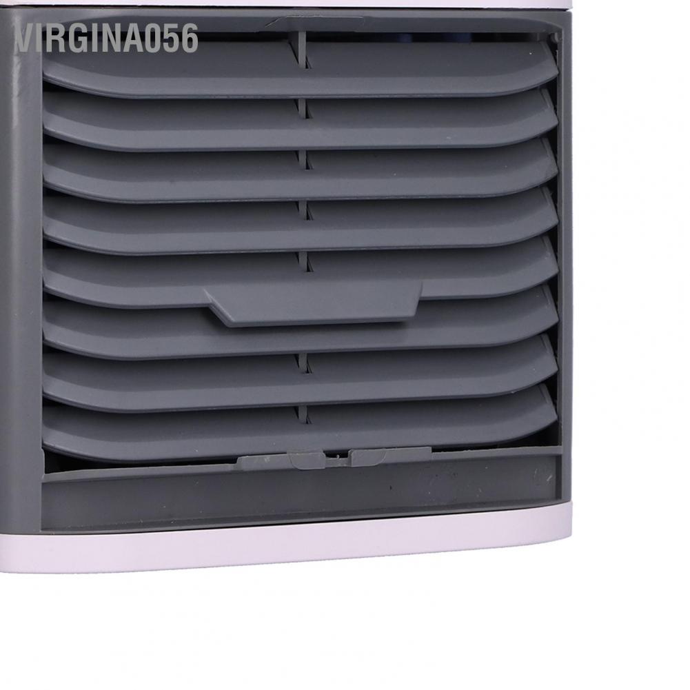Virgina056 Virgina056 Air Cooler Mini Conditioner Fan USB Powered Humidifier Purifier for Car Office Home