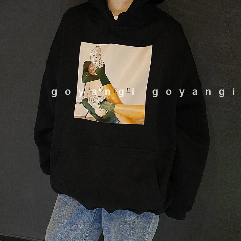 Áo Hoodie GYG Unisex Luke Ballance Form Rộng Oversize Phong Cách Hàn Quốc