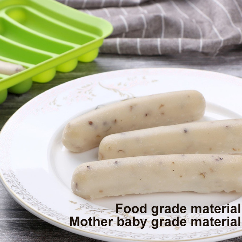 Khuôn Làm Xúc Xích Tại Nhà Bằng Silicon