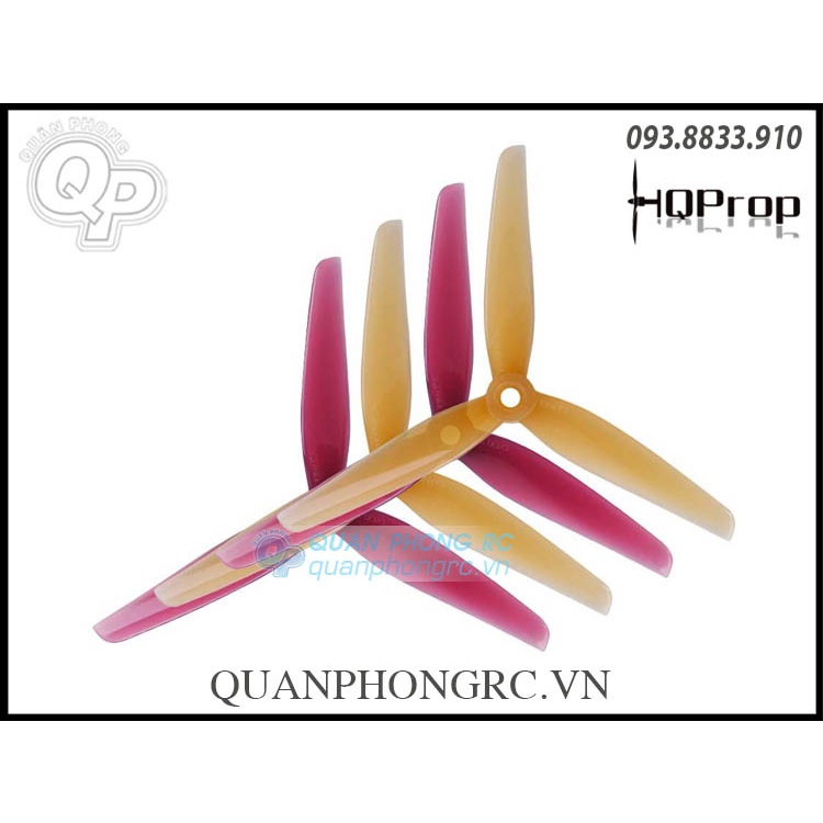 Cánh 3 Lá HQProp Ethix P3 5 Inch Peanut Butter &amp; Jelly Propellers (2 Cặp)