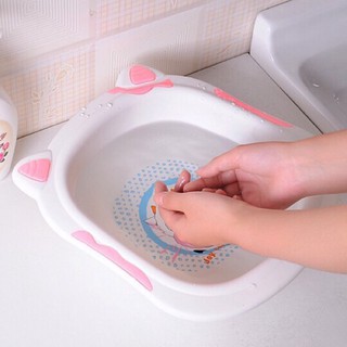 Chậu Rửa Mặt Hình Bò Sữa Cho Bé
