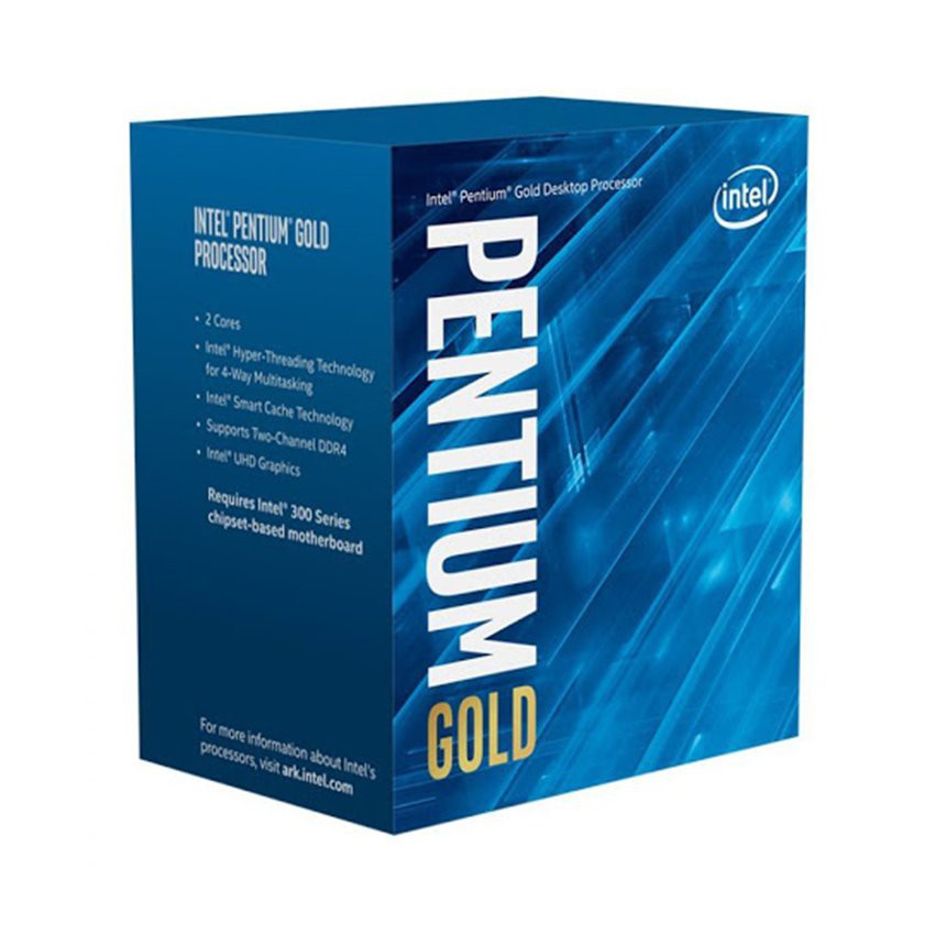 CPU INTEL PENTIUM GOLD G6400 SOCKET 1200 (4.0GHz, 2 nhân 4 luồng, 4MB Cache, 58W) - Hàng Chính Hãng | WebRaoVat - webraovat.net.vn