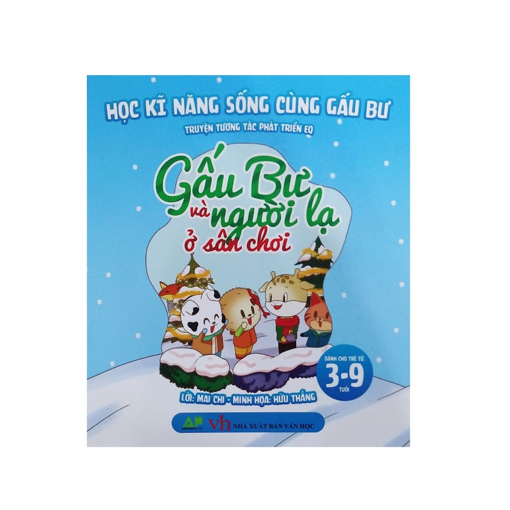 Sách - Gấu bư và người lạ ở sân chơi ( học kỹ năng sống )