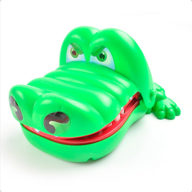 Đồ chơi khám răng cá sấu Crocodile Dentist size lớn - Kèm ảnh thật shop chụp