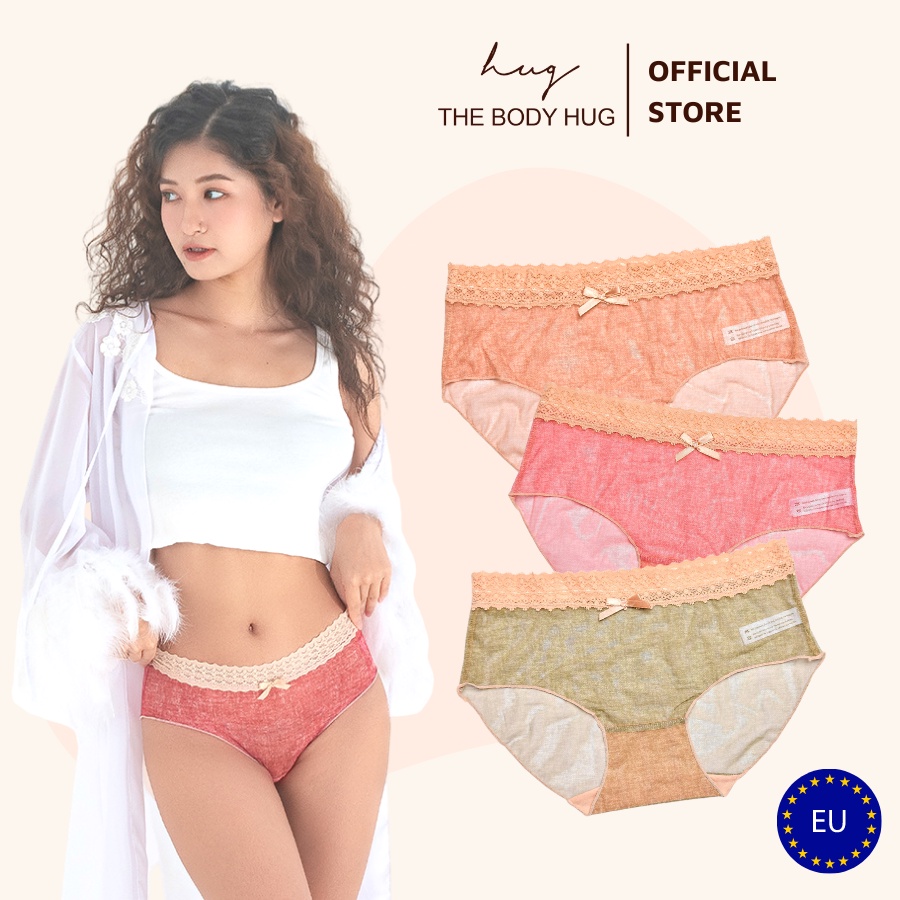 Quần Lót Lụa Nữ THE BODY HUG Chip Trong Suốt Mỏng Nhẹ Thoáng Khí Mềm Mại Không Viền Tiêu Chuẩn Châu Âu U650