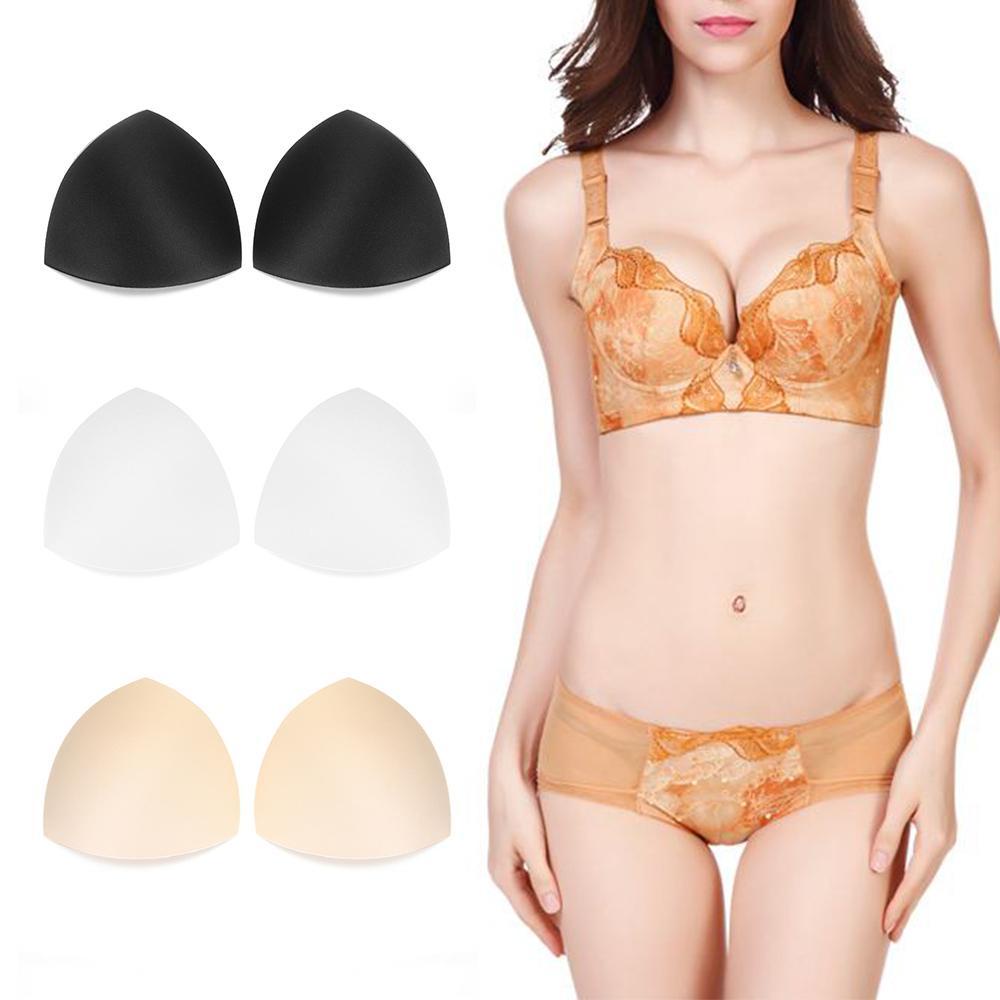 1 Cặp Miếng Đệm Nâng Ngực Thể Thao Hình Tam Giác Tháo Rời Được Dành Cho Bạn Nữ