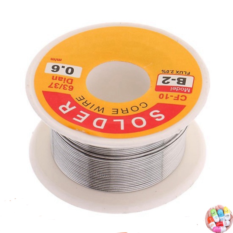 Thíếc hàn Mỏ Hàn Chì Dây Tan Chảy- Dây thiếc hàn 50Gam 0.6mm