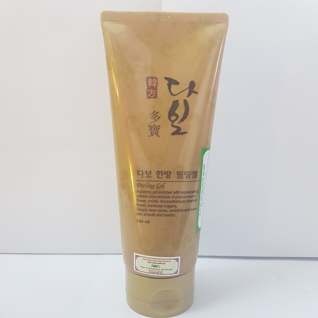 Kem Tẩy Tế Bào Chết Dabo Peeling Gel Hàn Quốc 180ml