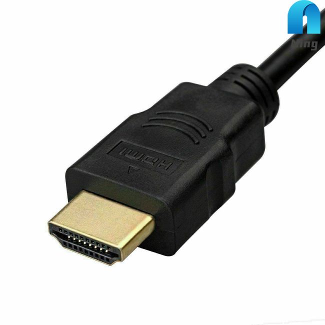 Ning 1080p Hdmi-compatible Male To VGA Female Video  Cable Unidirectional Hd Converter
