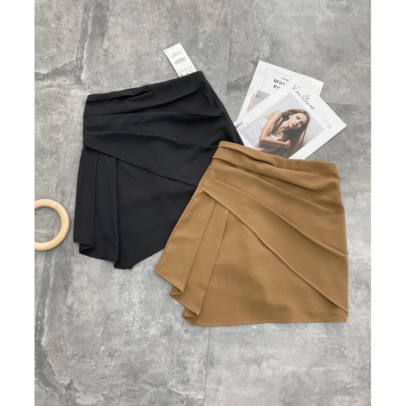 CHÂN VÁY VẠT CHÉO CHE BỤNG STYLE NỮ | BigBuy360 - bigbuy360.vn