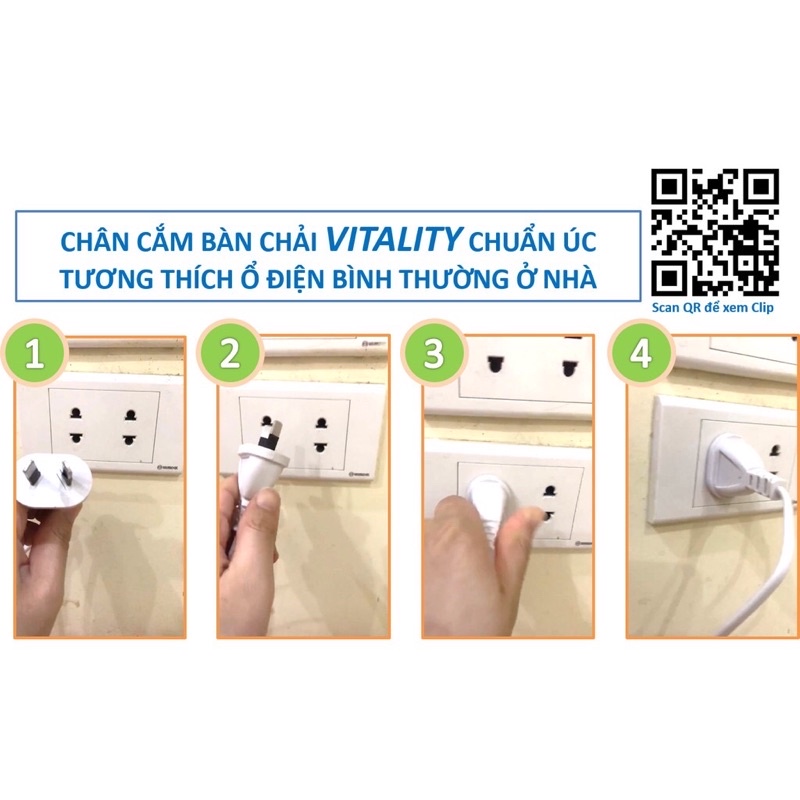 Bàn Chải Đánh Răng Điện Oral-B Vitality