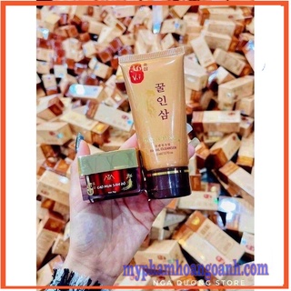 Bộ Kem Cao sâm mụn 36 vị - Sữa rửa mặt cao mụn sâm đỏ