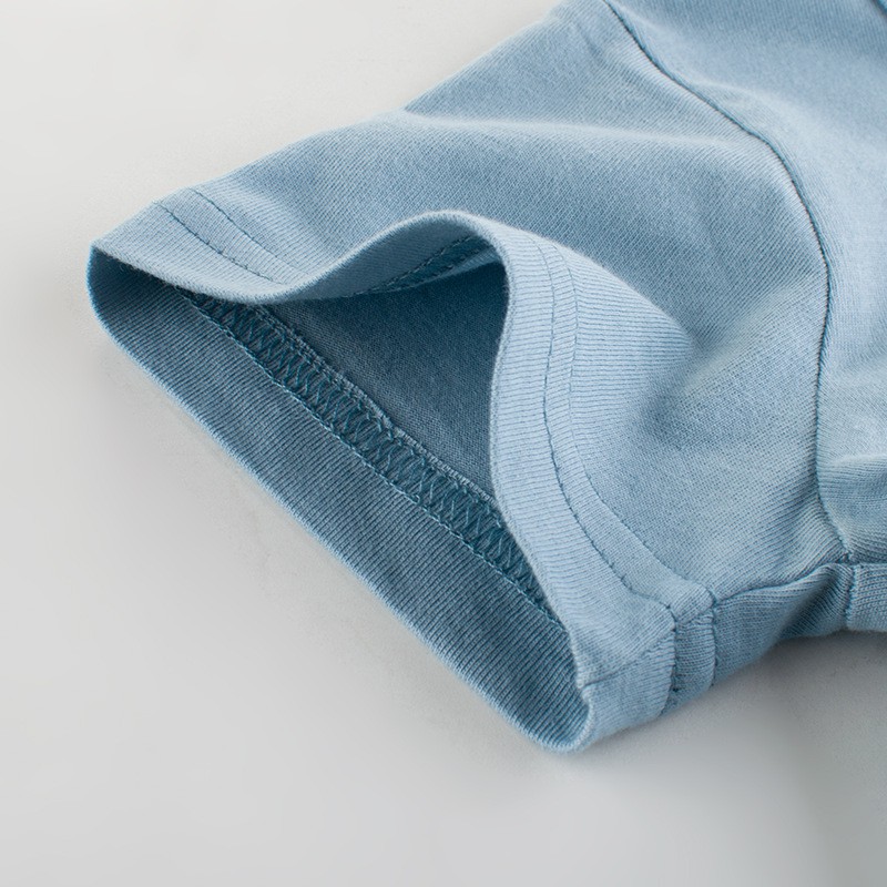 Áo thun ngắn tay in hình chú cá hoạt hình dễ thương cho bé trai