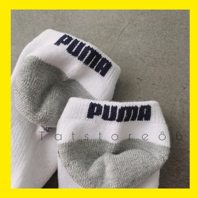 Tất thể thao -cổ ngắn nam nữ PUMA Vớ nữ cổ ngắn khử mùi thấm mồ hôi TT13