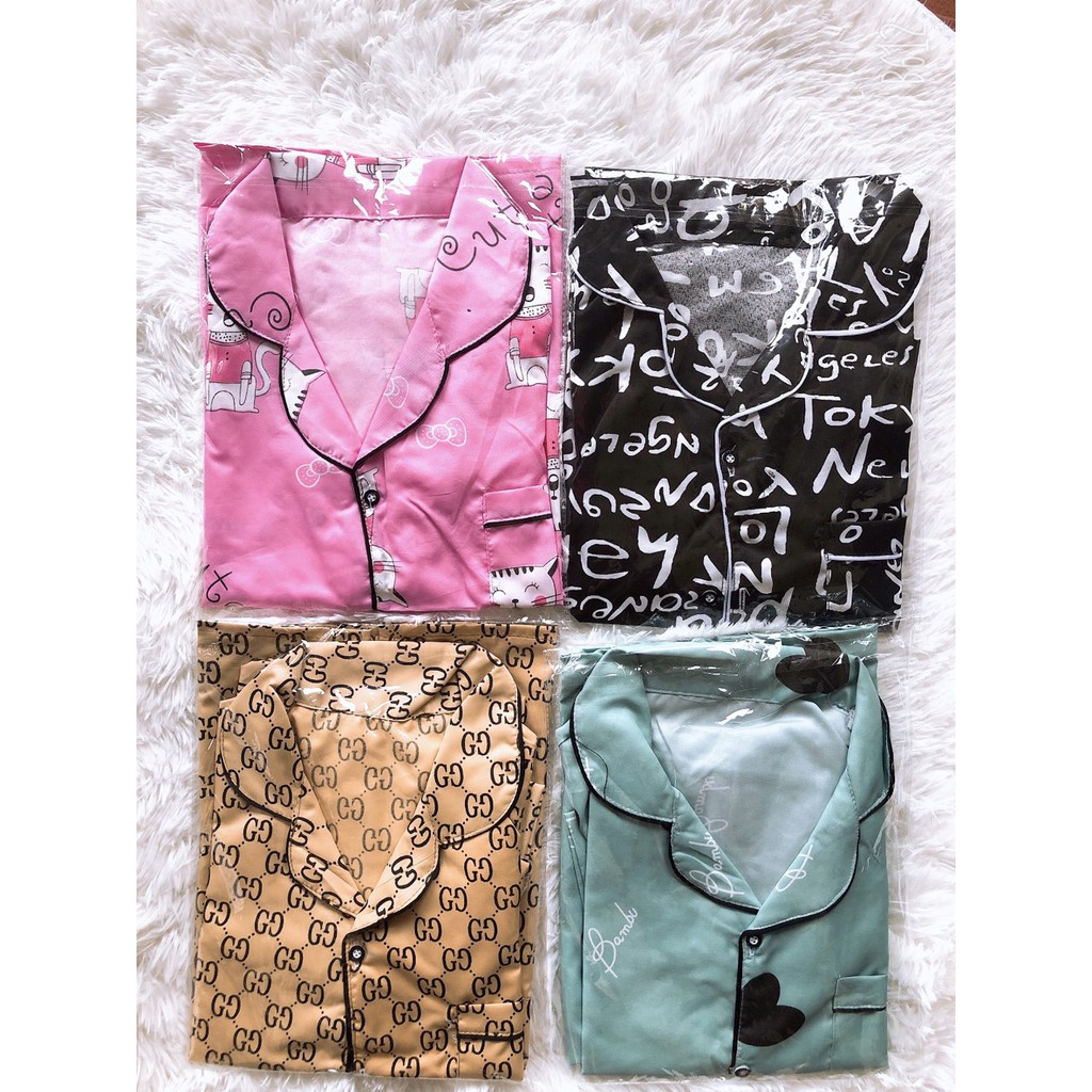 🌈Mẫu ngẫu nhiên🌈 Pizama Tay dài Quần Dài 42-57kg | BigBuy360 - bigbuy360.vn