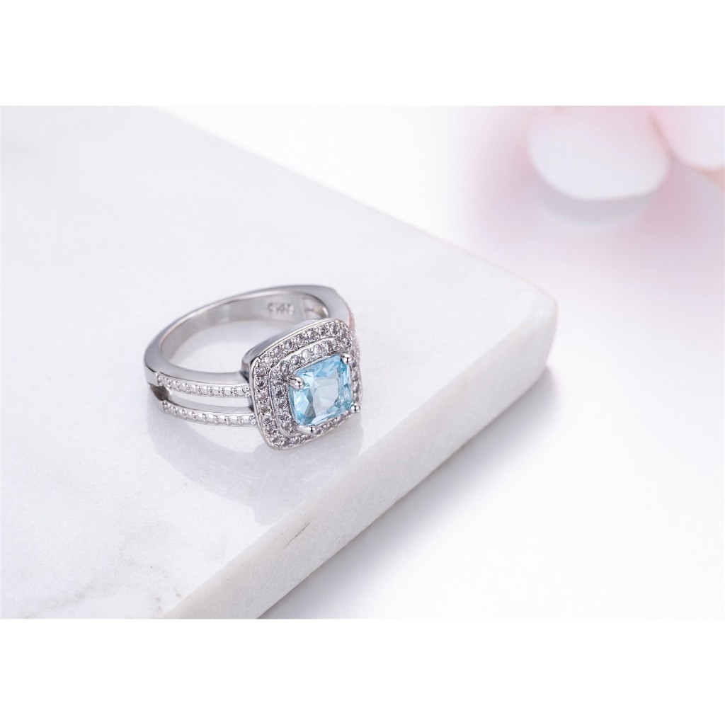 Nhẫn Đeo Tay Kim Loại Đính Đá Lấp Lánh Thời Trang Nữ