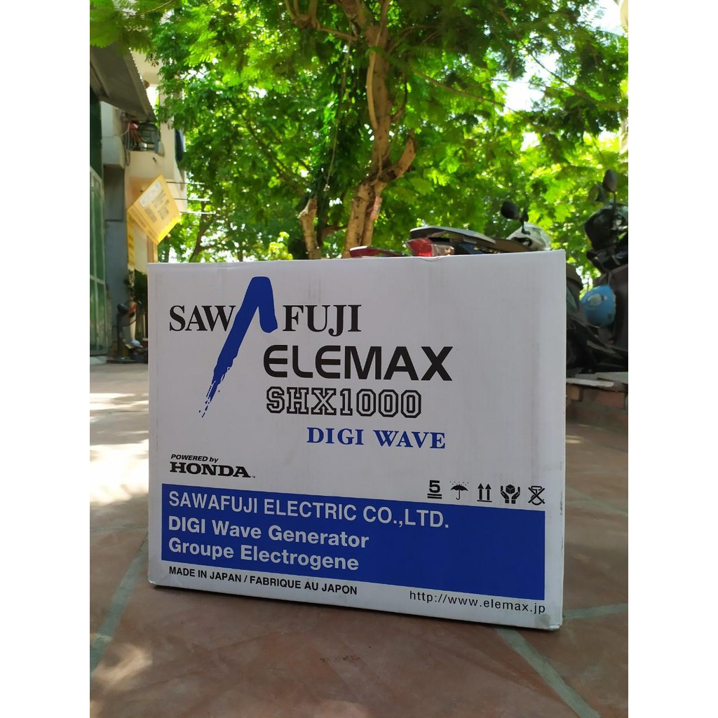 Máy Phát Điện Mini Chạy Xăng 1KVA Elemax SHX1000