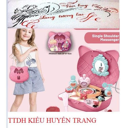 Bộ Đồ Chơi Trang Điểm 27 Món Cho Bé Gái