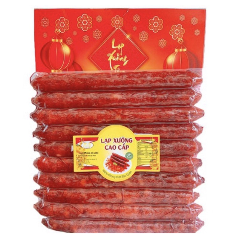 [TANG KEM HOP XUAN] 1KG LẠP XƯỞNG TÔM THƯỢNG HẠNG - COMBO 2 BỊCH (20 CÂY) | BigBuy360 - bigbuy360.vn