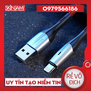 Cáp Sạc Baseus Horizontal 1M/2M, 2.4A Lightning Có Đèn Báo