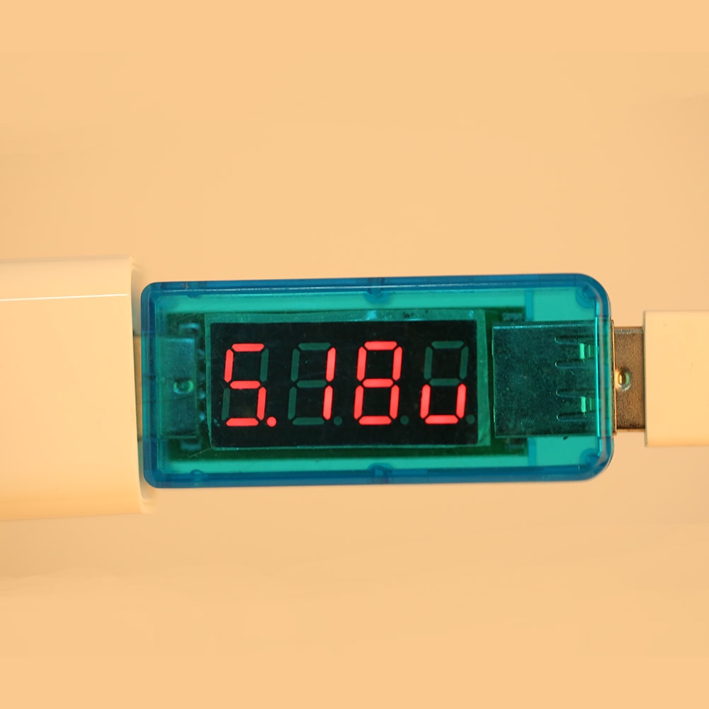 Bộ kiểm tra điện áp/dòng điện sạc qua USB 3.5-7V 0-3A