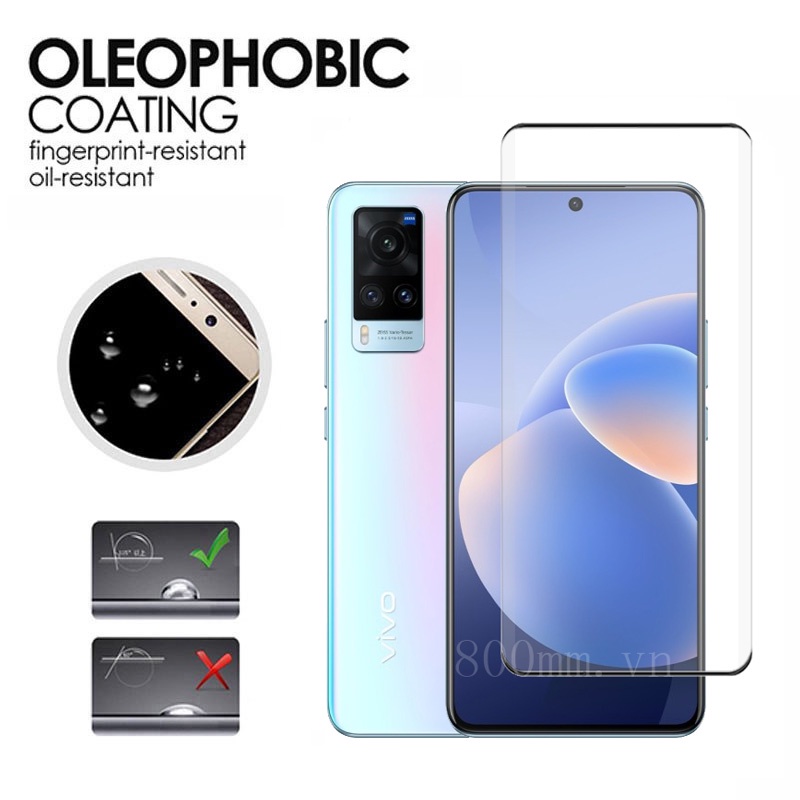 Kính cường lực bảo vệ màn hình + miếng dán camera cho Vivo Y72 Y31 X60 Pro+ V20 SE 2021 X50 V20 Pro Y20 Y20i Y20S X60