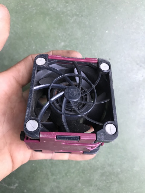 Quạt máy chủ dell delta , nidec ultraflo 12v 3.3A và 2.45A , vuông 6cm