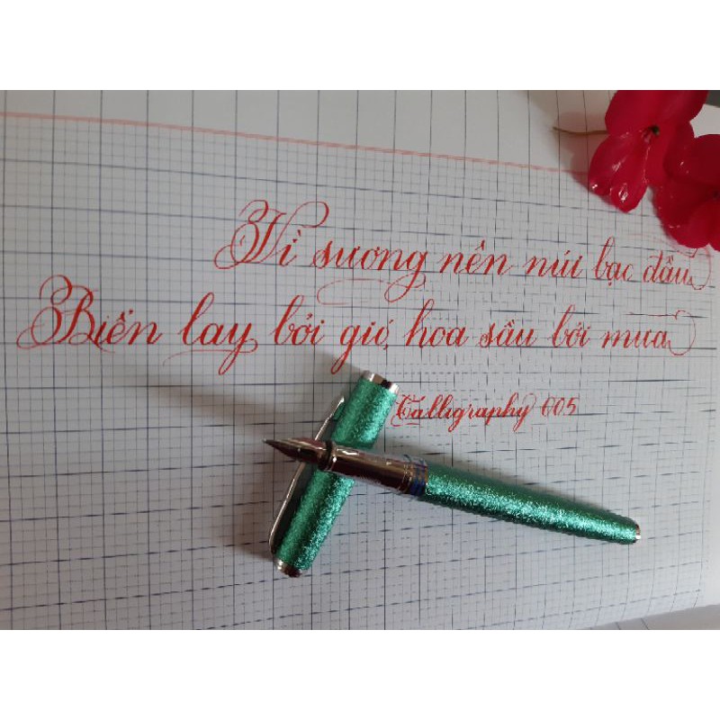 Bút ngòi lá tre thanh đậm