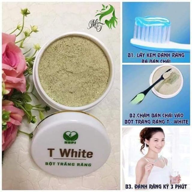 Bột trắng răng T white