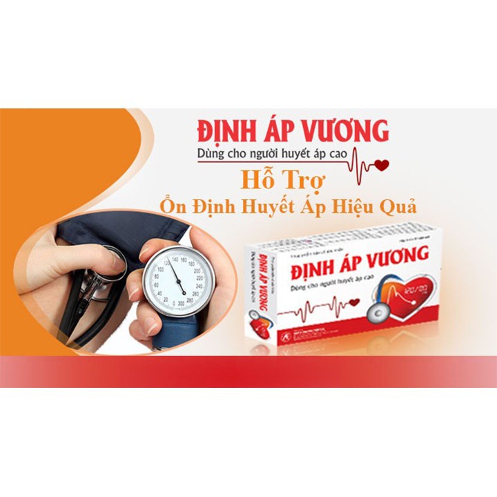Định Áp Vương - hỗ trợ hạ huyết áp ở người huyết áp cao từ thảo dược, Nattokinase, lá dâu và dầu tỏi