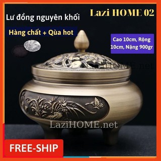 [XẢ KHO HÀNG CHẤT] Đồ thờ cúng bằng đồng, đồ thờ cúng, do tho cung, lư đồng, lu dong 3C/900 Lazi HOME - Tặng bông cc