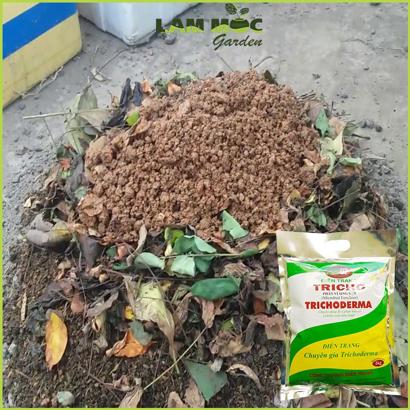 NẤM ĐỐI KHÁNG TRICHODERMA ĐIỀN TRANG GÓI 1KG