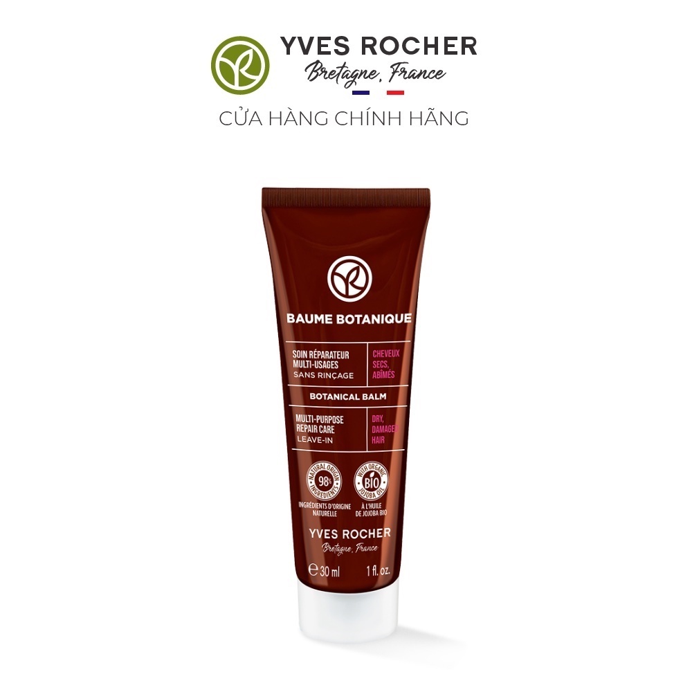 Sáp dưỡng tóc Yves Rocher MINI BOTANICAL BALM TUBE 30ML