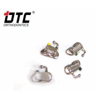 [chính hãng] mắc cài r6 2 ống (1st molar bondable convertible mbt double rectangular buccal tubes u2/l2 0.022)