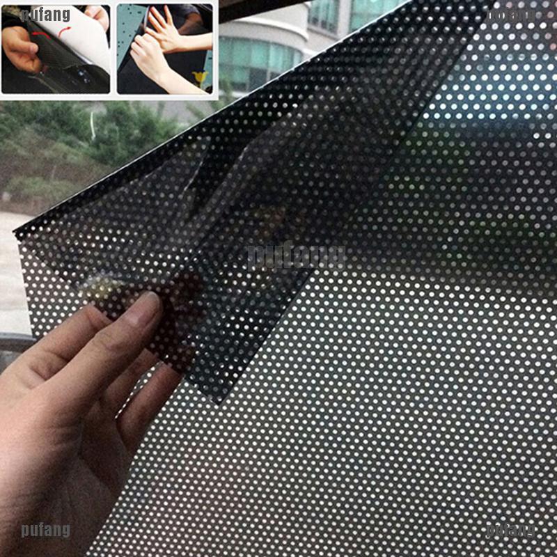 2 tấm phim lưới dán kính chắn gió xe hơi 72 * 52cm